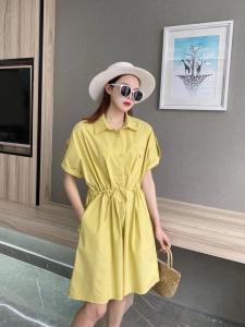 爱美欧夏季衬衫收腰连衣裙,女装衬衫,爱美欧