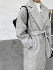 【现货】韩版修身中长款纯羊毛外套，女装，DVZ