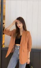 SGH2109春季新款西装领一粒扣韩版时尚大方西装外套，女装西装，L·H·X