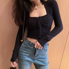 87309方领打底衫，女装，XTZ style
