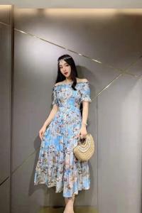 真丝连衣裙,女装连衣裙,芳姿菲
