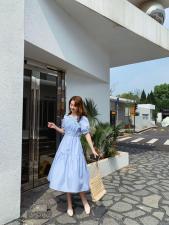 2021夏季新款，女装，V/A