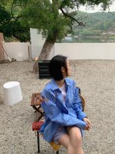 漏肩防晒衬衫，女装衬衫，AKSKYLAN(6F)