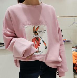 兔八哥圆领,女装,新雅行-1