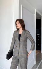2021年春装格子套裤20308#，女装，樱·之秀