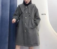 【现货】羊驼绒抽绳设计大衣，女装，億亿铭品