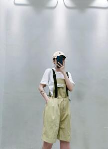 套装背带裤,女装职业装,主合