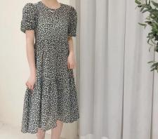 碎花连衣裙，女装连衣裙，EVE