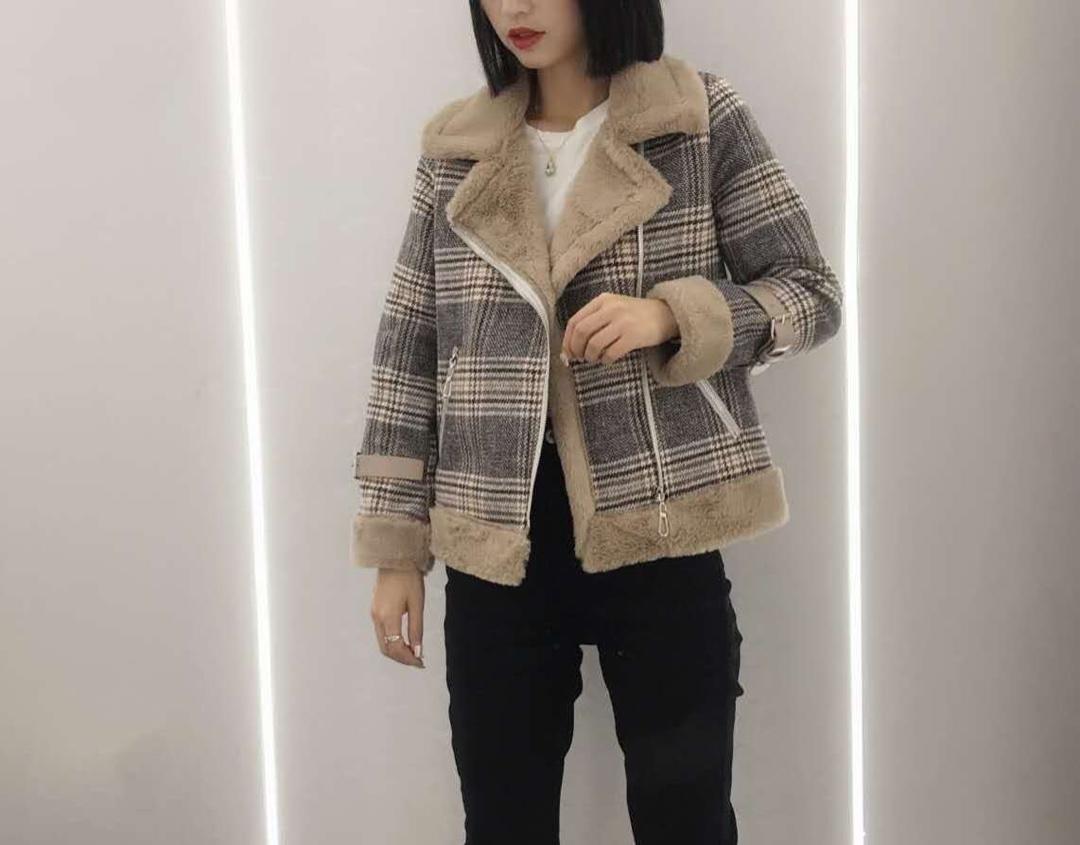 【现货】秋冬皮毛一体，女装，依歌贝诺