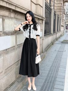 小香风套裙现货,女装,春语雨桐