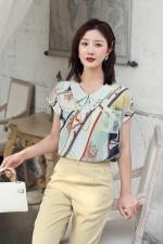 新款花小衫，女装，红利秀雅