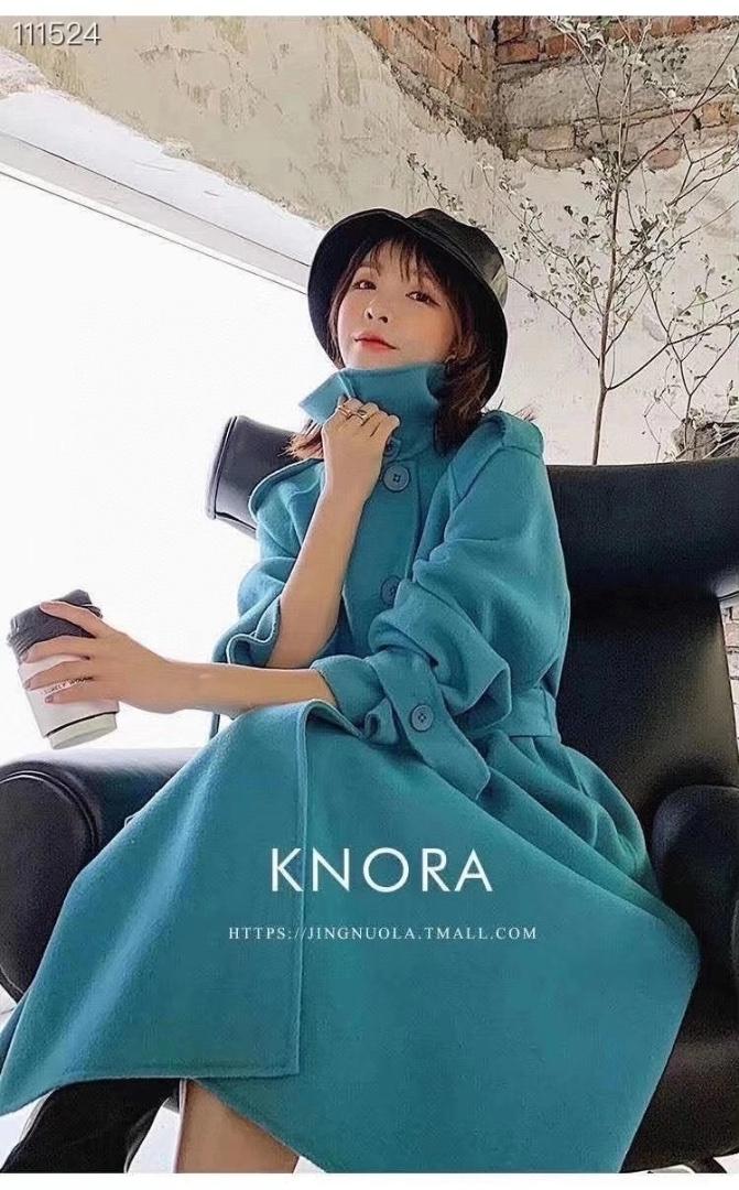 漂遥新款双面羊绒，女装，酒酿丸子