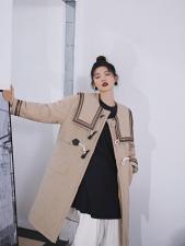 含棉大领子棉衣，女装棉衣/棉服，YOUER DENG
