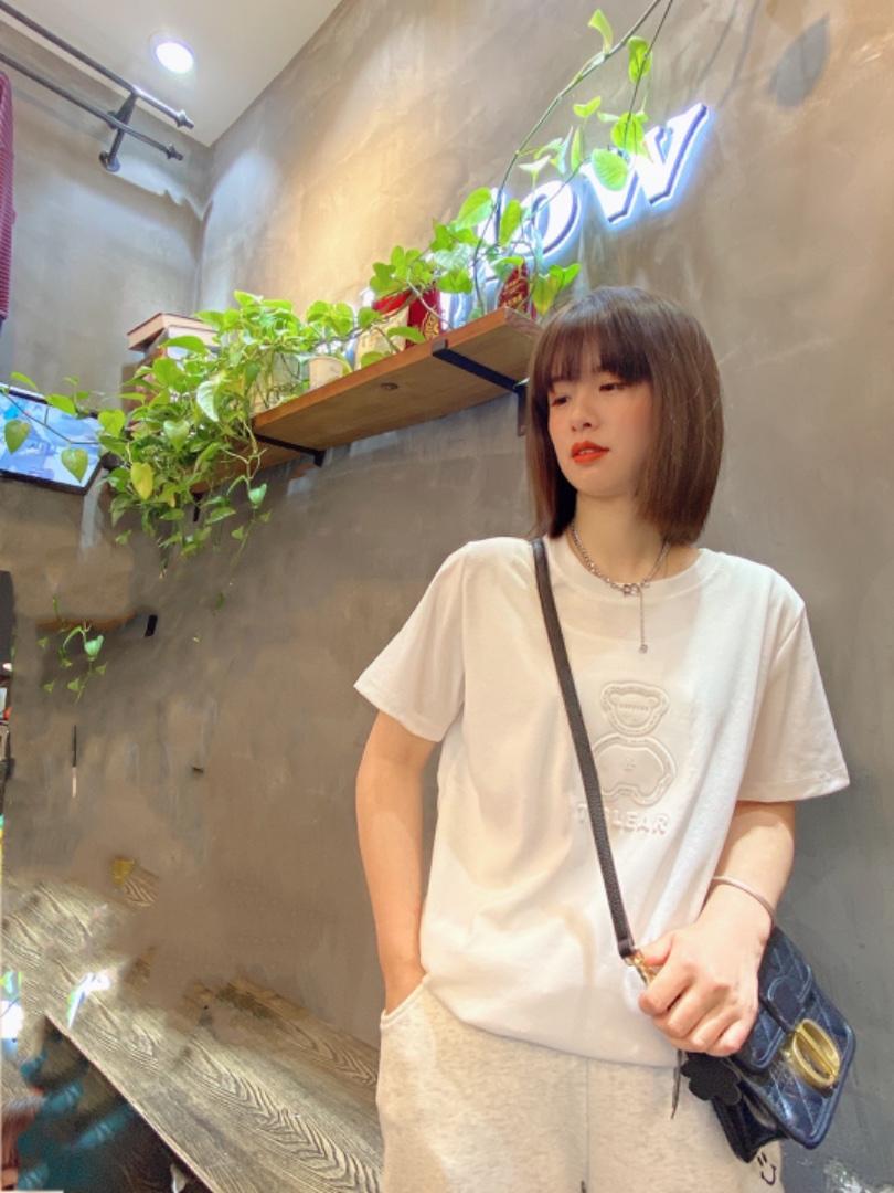 夏季新款韩版小熊T，女装，月光水岸