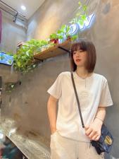 夏季新款韩版小熊T，女装，月光水岸