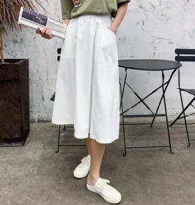 半裙水洗棉,女装半身裙,江南俏之羽