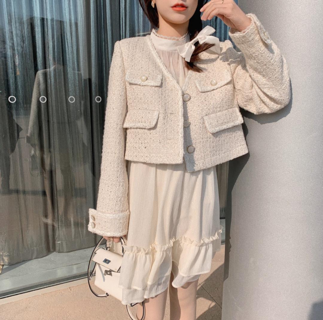 2021春季新品小香风外套，女装，M.W 嫚维