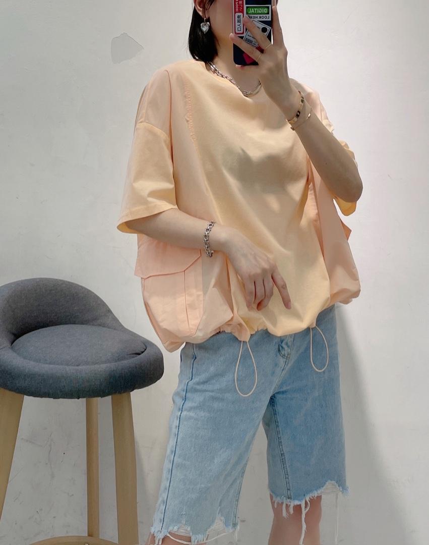 休闲短袖上衣，女装，幻妍