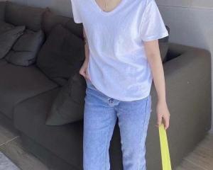 V领丅,女装,伊可儿