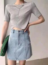 针织T，女装，IEC