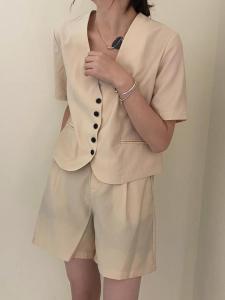 夏季小西装套装，女装西装，嫒可儿