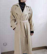 现货春装高品质新款风衣，女装风衣，IECE