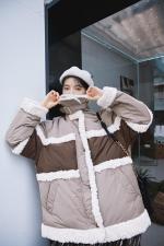 棉衣，羽绒服两个版本，女装棉衣/棉服，YOUER DENG