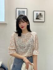 夏季新品碎花上衣，女装，色调轩