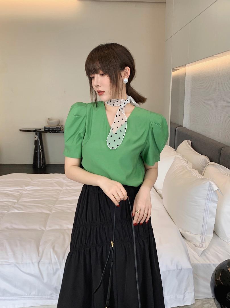 衬衣?裙子，女装，ZHOU CHU