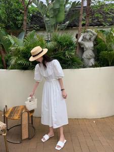 纯色连衣裙,女装连衣裙,深度