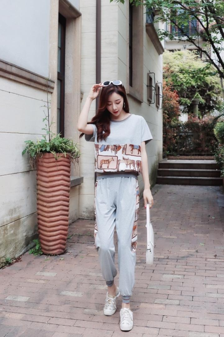 休闲运动套装，女装运动套装，天使公主