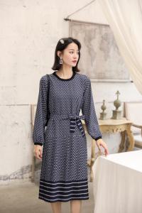 冬季新品 定制的面料花型,女装,荷塘月色