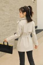2021春装新款风衣外套，女装风衣，菲雪妮