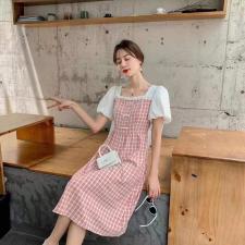 2021年夏季新品韩版连衣裙，女装连衣裙，圣伊敏