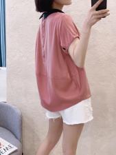 【现货】夏装新款拼接小衫，女装，瑞丽E人