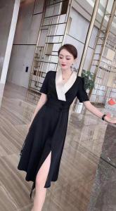气质女人味连衣裙,女装连衣裙,贻思茗