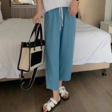【现货】慵懒茧型华夫格奶奶裤，女装，海维恩