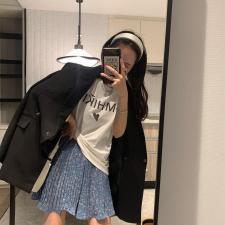 碎花短裙裤，女装，XTZ style