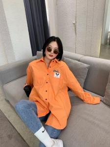 春季新款 印花前后米奇衬衫，女装衬衫，爱娜.悦儿