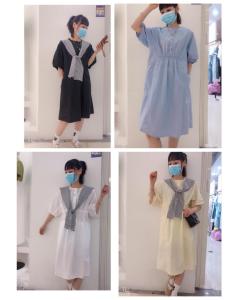 夏季新款四色连衣裙,女装连衣裙,流行风暴