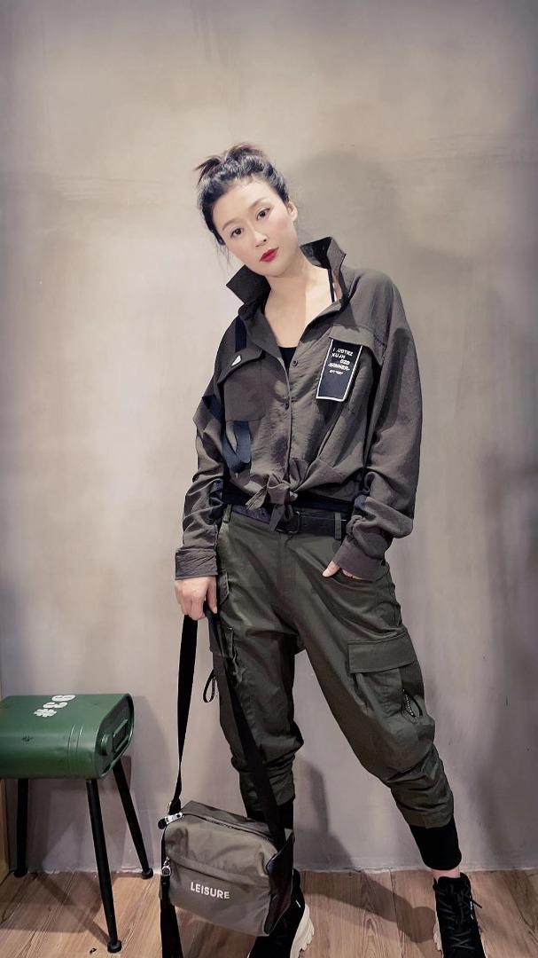 休闲帅气潮流款，女装，素锦拾年