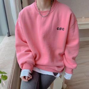 现货，欧版袖子插色印花卫衣,女装卫衣/绒衫,青迈国际