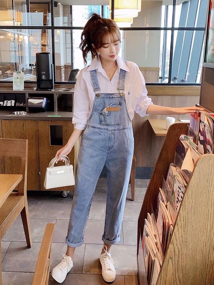 背带裤套，女装，开心依典