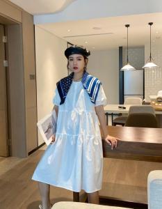 百搭休闲连衣裙,女装连衣裙,露彩