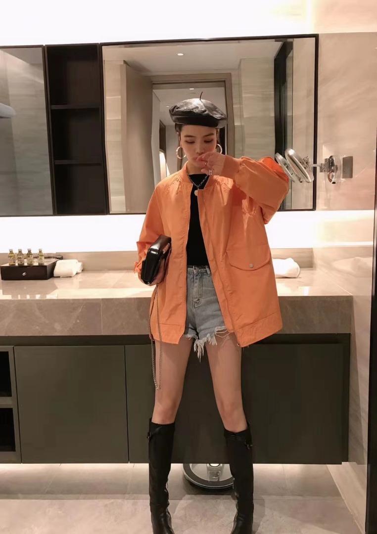 春季外套，女装，玉米青豆