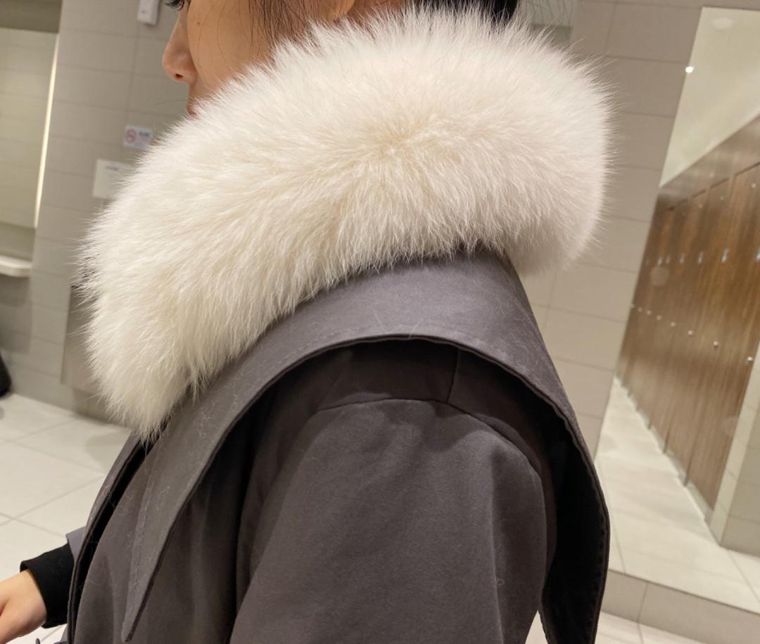 大毛领派克服，女装，泰靡