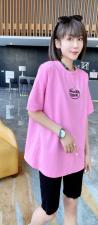 夏装新款短袖T恤，女装T恤，简蔻