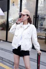 2021春款风衣外套，女装风衣，红雀纺