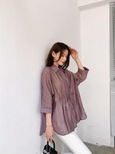 夏季新款，天丝小衫,女装,欧佩琳