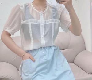 夏季新款韩版小衫,女装,依洛菲
